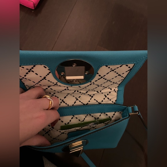 KATE SPADE -BEAUTIFUL BLUE CROSS BODY Perfect condition - Picture 4 of 4